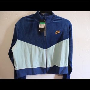 Nike velvet sweater